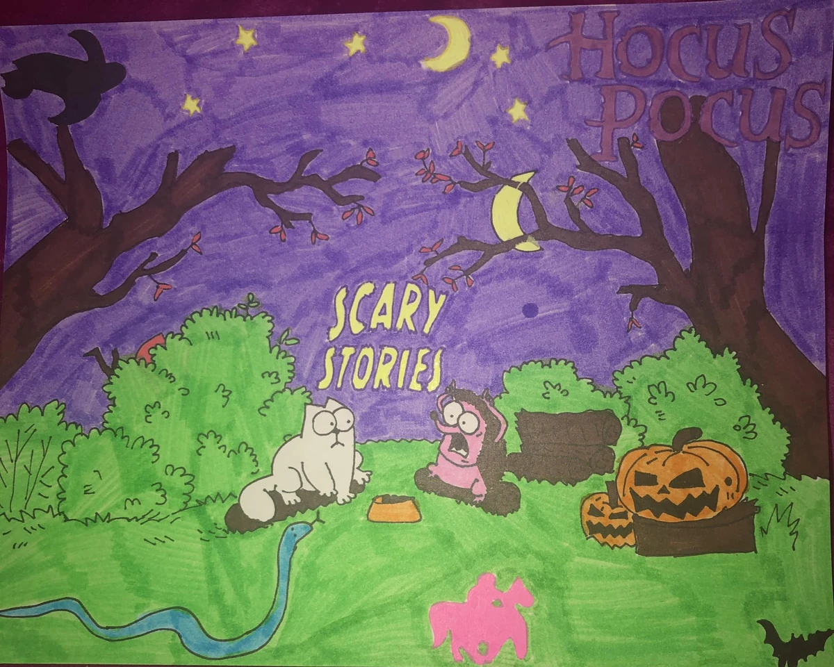 CREEPY CAPERS (Halloween Colour Special) SimonCat Wikia Fandom