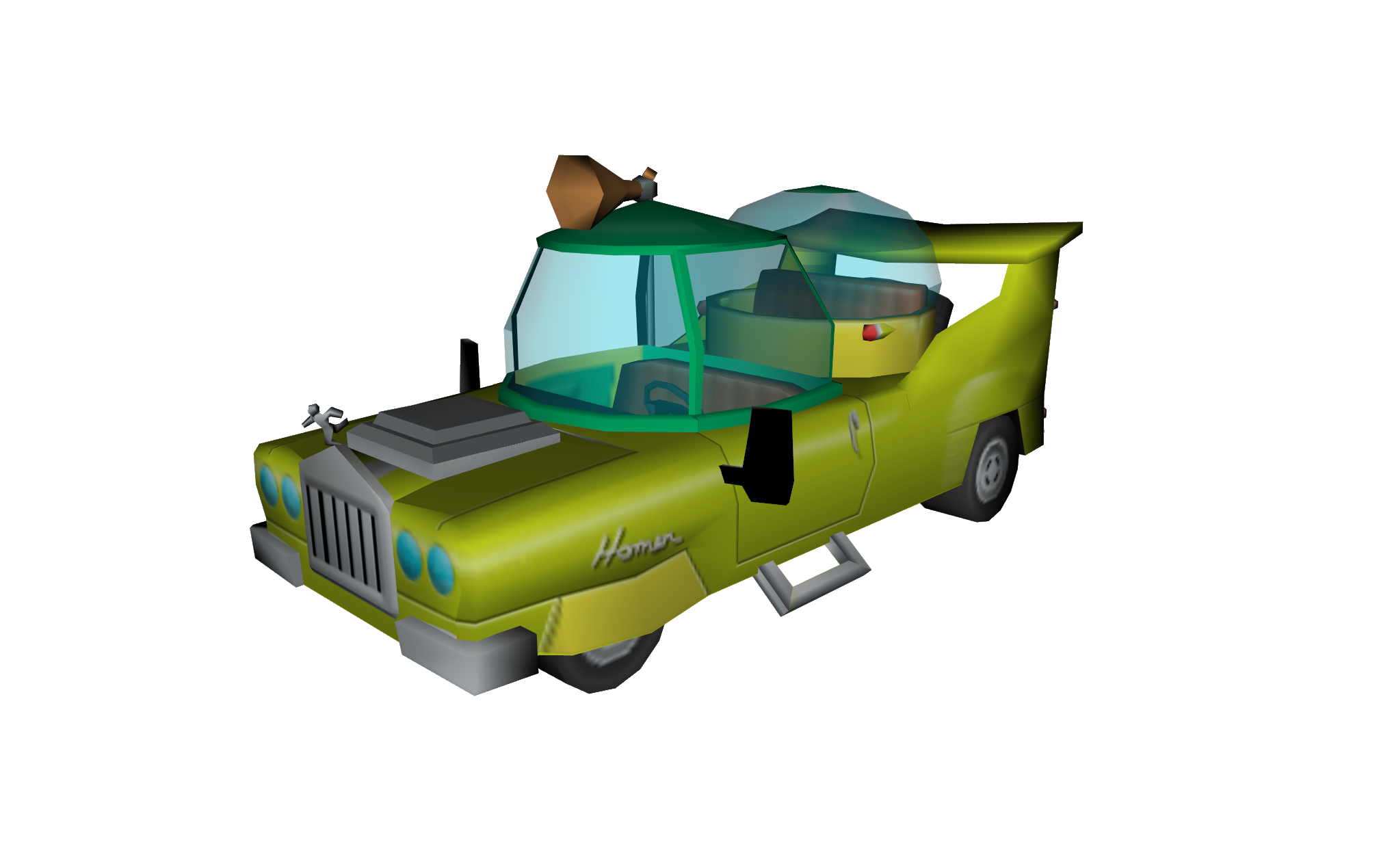 Car Built For Homer The Simpsons Hit Run Fandom - homer simpson car roblox