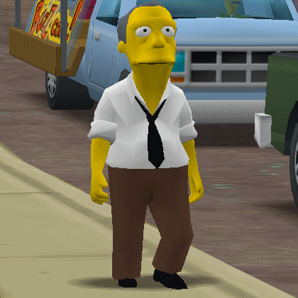 Gil Gunderson The Simpsons Hit And Run Wiki Fandom