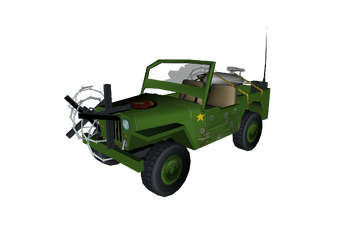 WWII Vehicle w/ Rocket | The Simpsons Hit And Run Wiki | Fandom