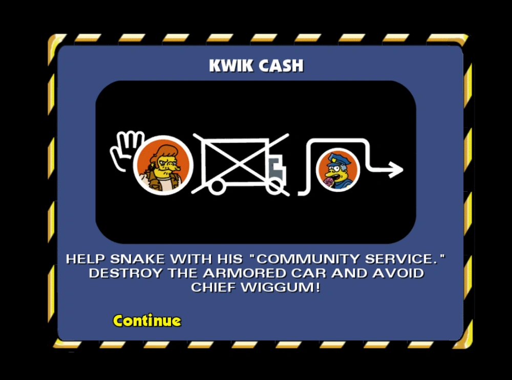 Kwik Cash Wiki The Simpsons Hit & Run Fandom