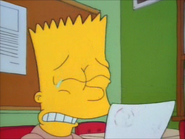 Bart starts to cry