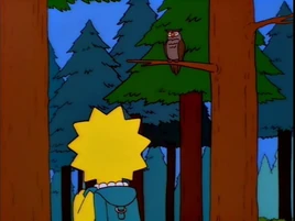 Lisa Meets Mrs. Owl
