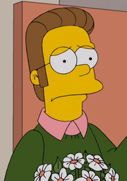 Ned Flanders without mustache