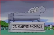 Marvin Monroe's tombstone