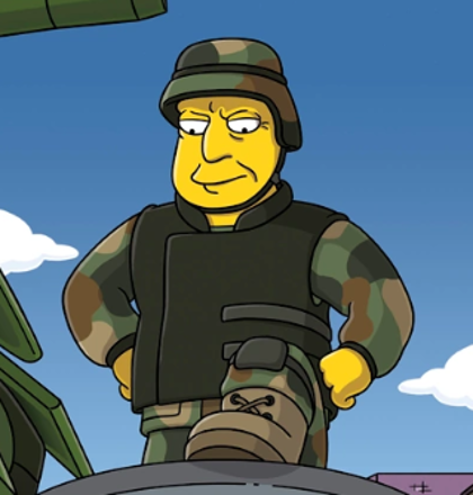 Coronel do Forte Clinton, Wikisimpsons