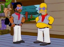 Homer à la Lenny Kravitz
