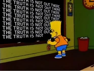 "The truth is not out there"