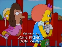 Janey no ônibus com sua amiga nina,Vendo a menina nova Francine