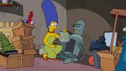 Bender in the episode "Cue Detective".