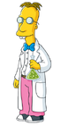 Professor Frink (seen fighting)