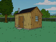 Groundskeeper Willie's shack