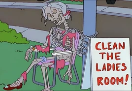 Clean the Lady Room!