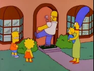 Locked Door couch gag