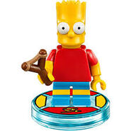 Bart Simpson Figure.