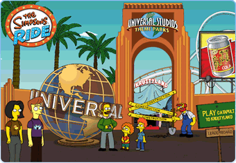 The Simpsons Ride Simpsons Wiki Fandom - old the simpsons ride but its in roblox