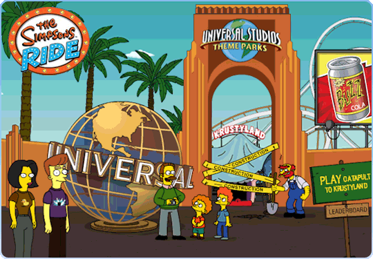 the simpsons ride universal fl roblox