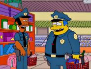 Wiggum laughing