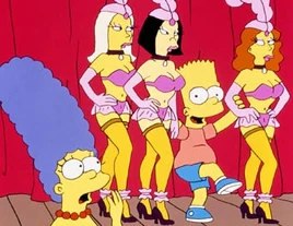 Bart chez les dames