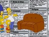 Springfield Shopper couch gag