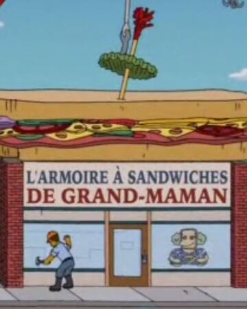L Armoire A Sandwiches De Grand Maman Wiki Les Simpson Fandom