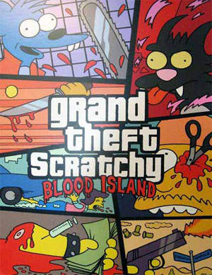 itchy and scratchy video game