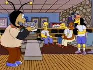 Bumblebee Man taunting the Pin Pals