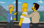 Homer meeting Suze Orman