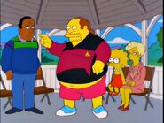 Comic Book Guy in a Star Trek outfit