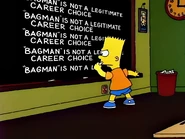 "Bagman" is not a legitimate career choice.