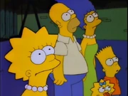 Marge with white pearls