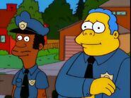 Wiggum without his hat