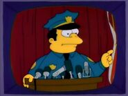 Wiggum with black hair