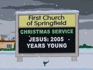Christmas Service; Jesus: 2005 Years Young