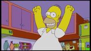 Homer realizing that he won the senior class president election over Vance Connor.