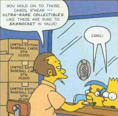 Baseball Card Breakdown: The Simpsons Fortnight, Day 7: Mike