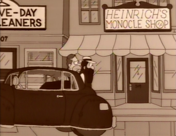Heinrich's monocle shop