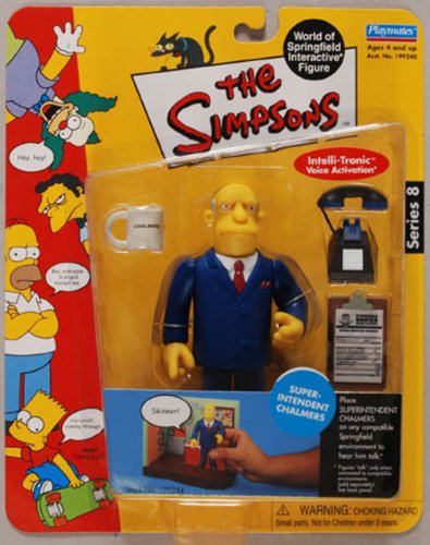 PLAYMATES INTERACTIVE THE SIMPSONS SERIES MR BURNS AS DRACULA HORROR FIGURE WOS 
