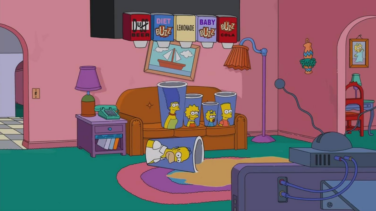 The Simpsons Season 34 Opening Couch Gag Pays Homage to Chrome's T-Rex Game  - CNET