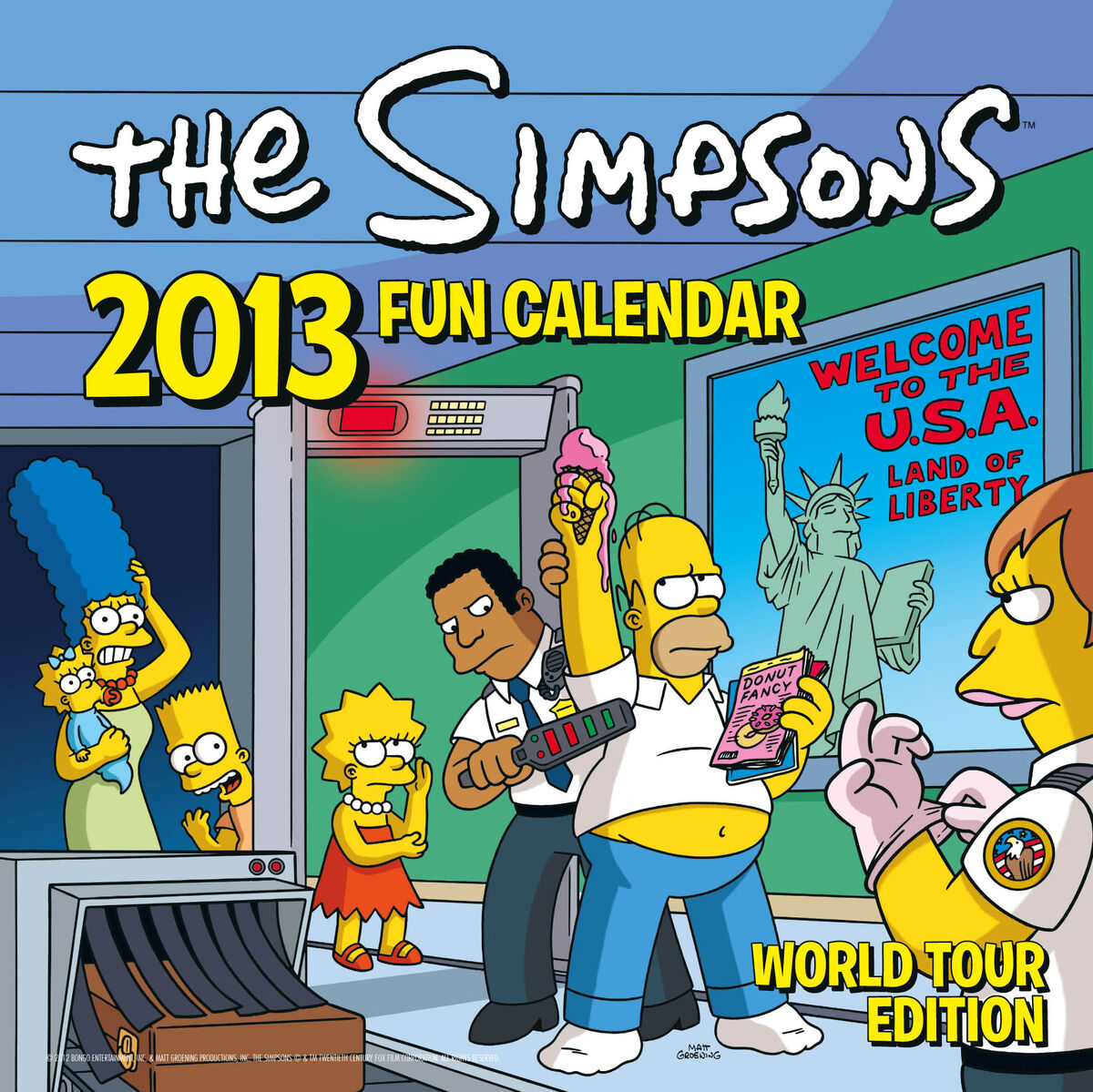 The Simpsons Calendar 2013 Simpsons Wiki Fandom