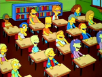 Bart's class.