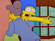 Marge restrained 