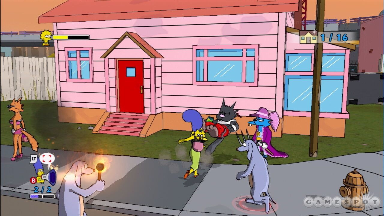 The simpsons game