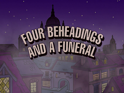 4 Beheadings & A Funeral - Title Card