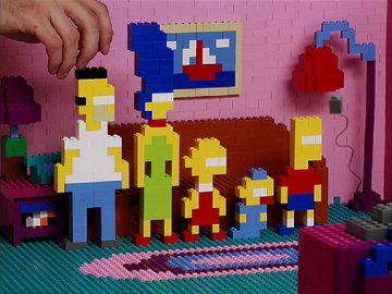 Simpsons brick store