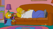 Homer with Maggie