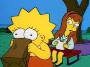 Lisa learns that Allison Taylor was skipped ahead a grade.