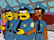 Wiggum staring at Marge topless