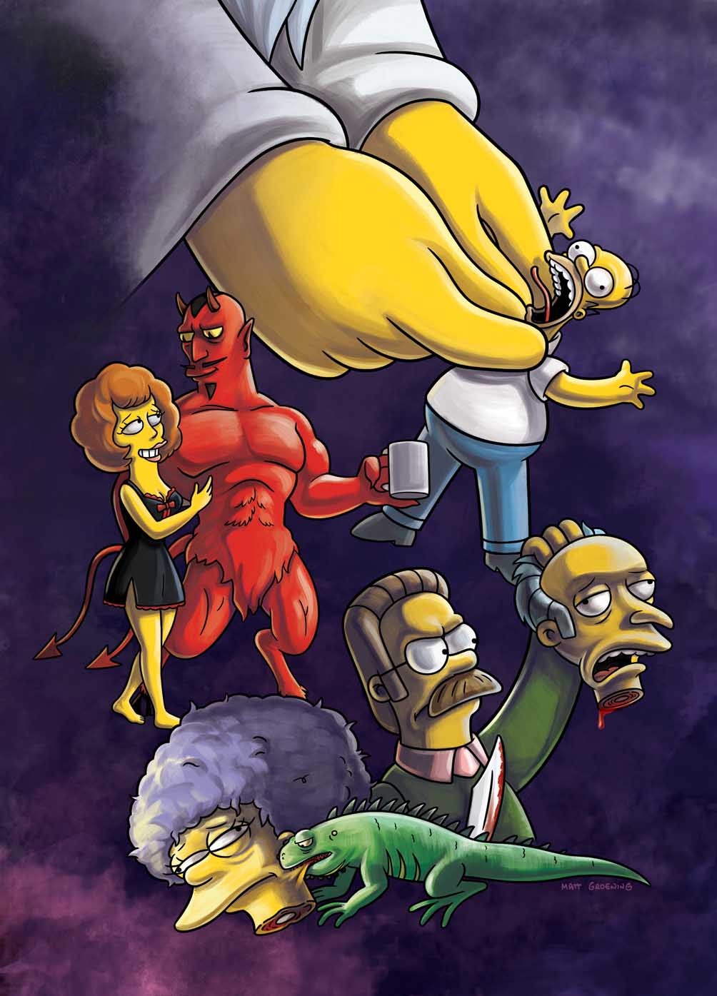 Episódio de terror de 'Os Simpsons' finalmente estreou no Brasil