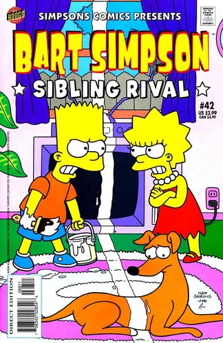 Bart Simpson-Sibling Rival
